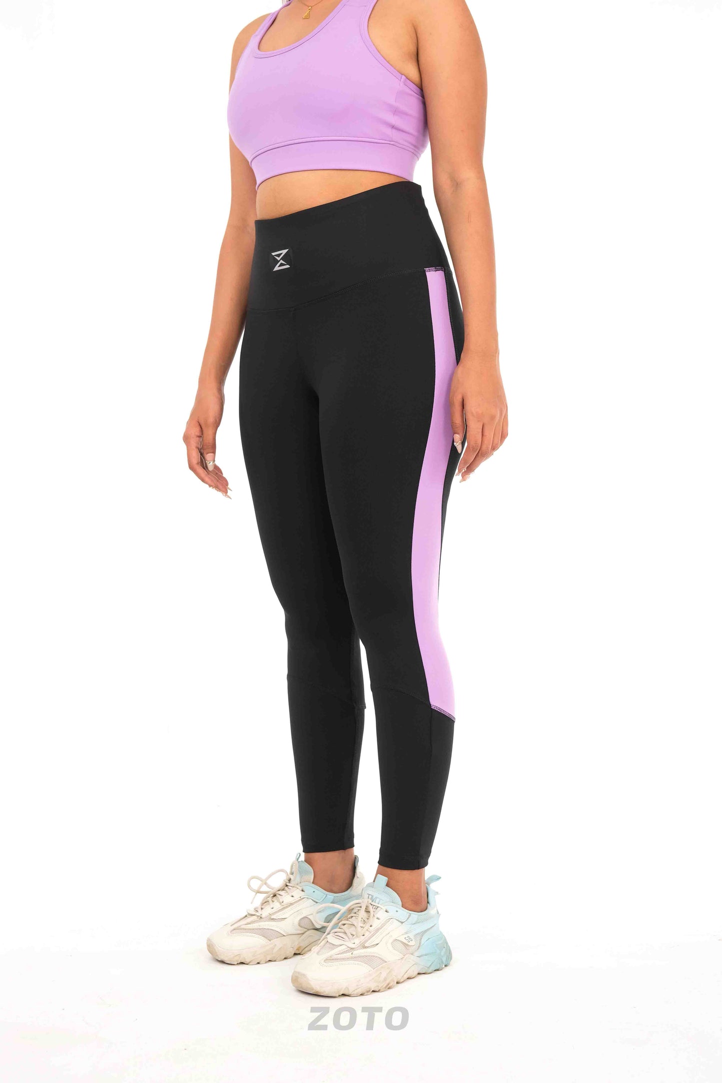 Purple black 3pcs Combo for gym