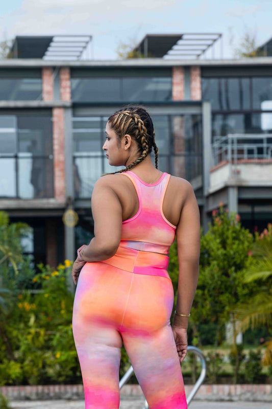 HyperMist Non-Padded Sports Bra – Lightweight, Breathable Fitness Bra