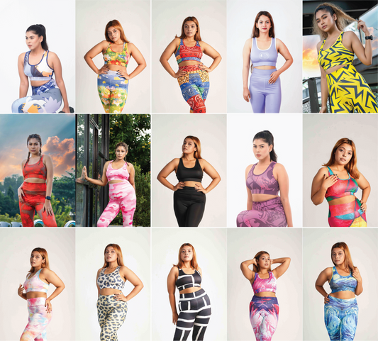 4Pcs Sports Bra Combo I BRC01