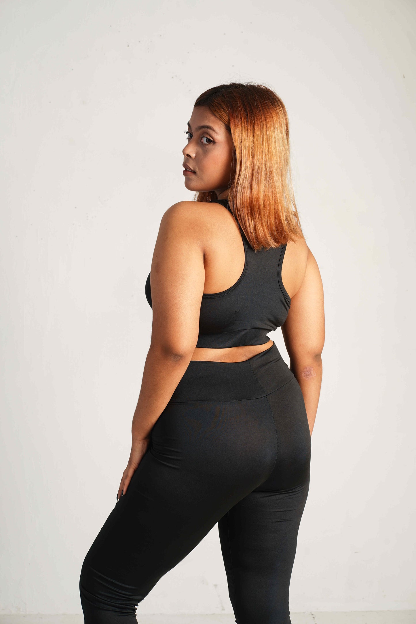 Solid Black 3pcs Combo for Sports and Gym