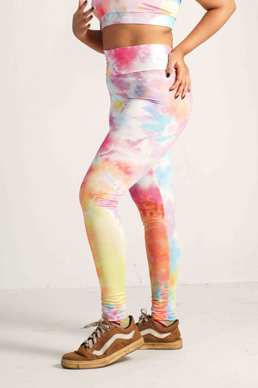 Street Stretch Printed Workout Leggings – High-Waisted, Stretchable & Stylish