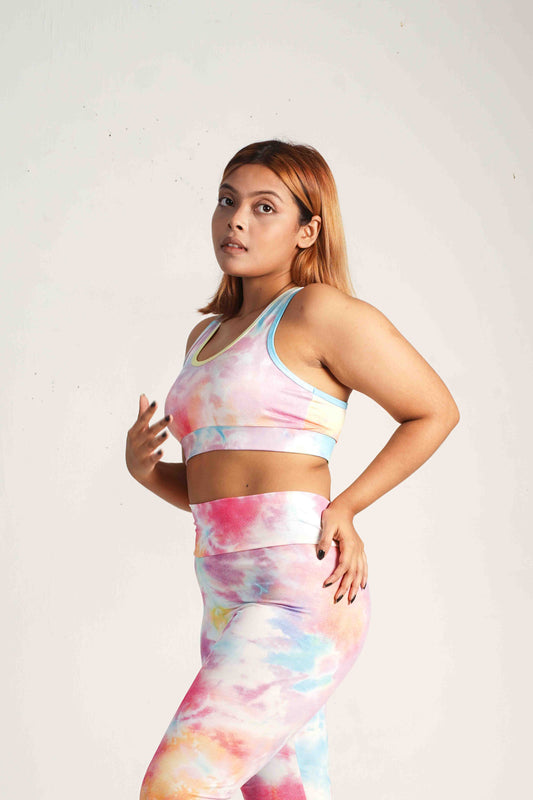 Street Stretch Non-Padded Sports Bra – Lightweight, Breathable Fitness Bra