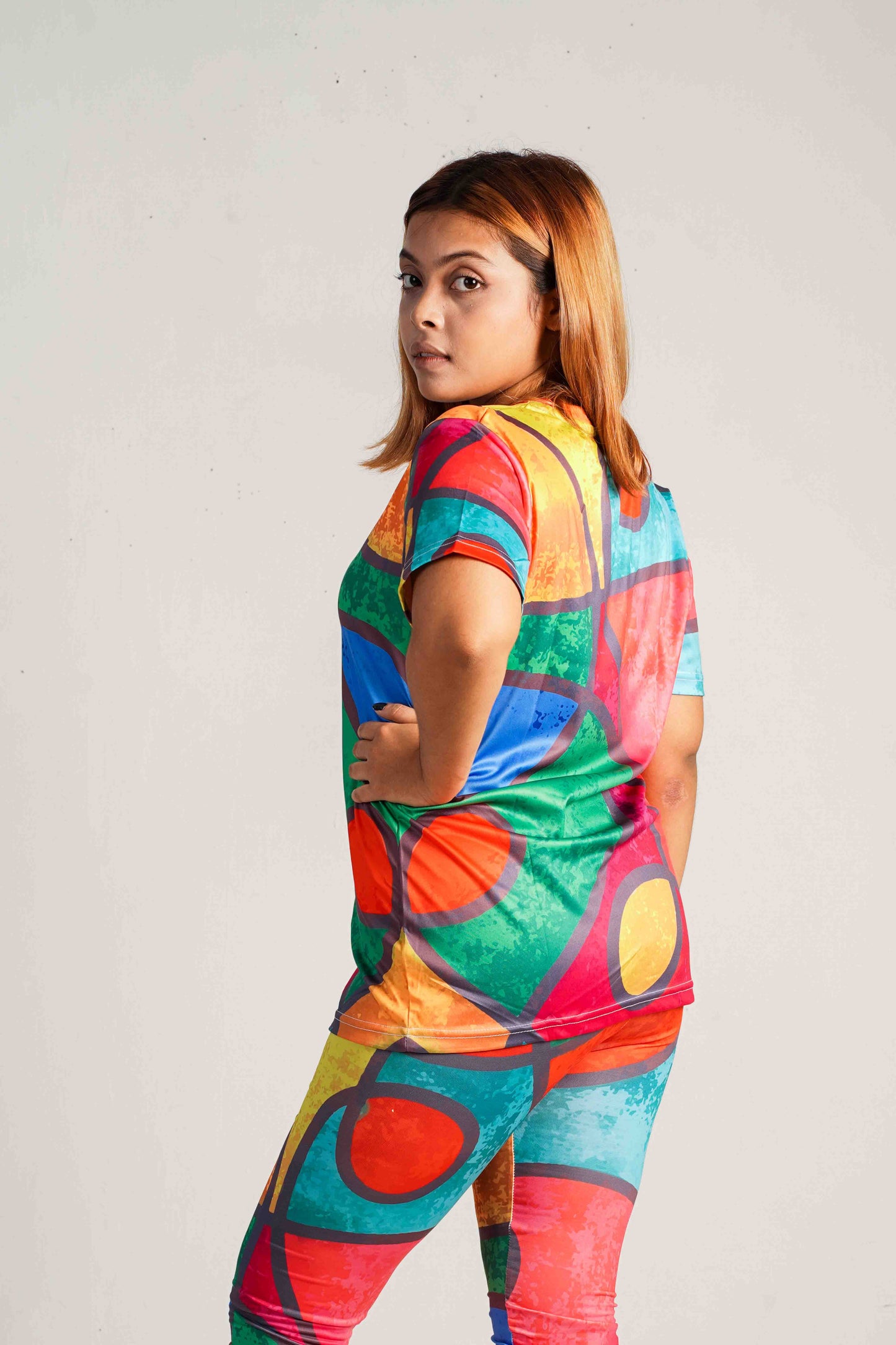 Women's Camo Rush Short Sleeve Dry-Fit T-Shirt for Gym & Activewear