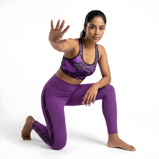 Zoto Violet 3pcs Combo for Women CM118