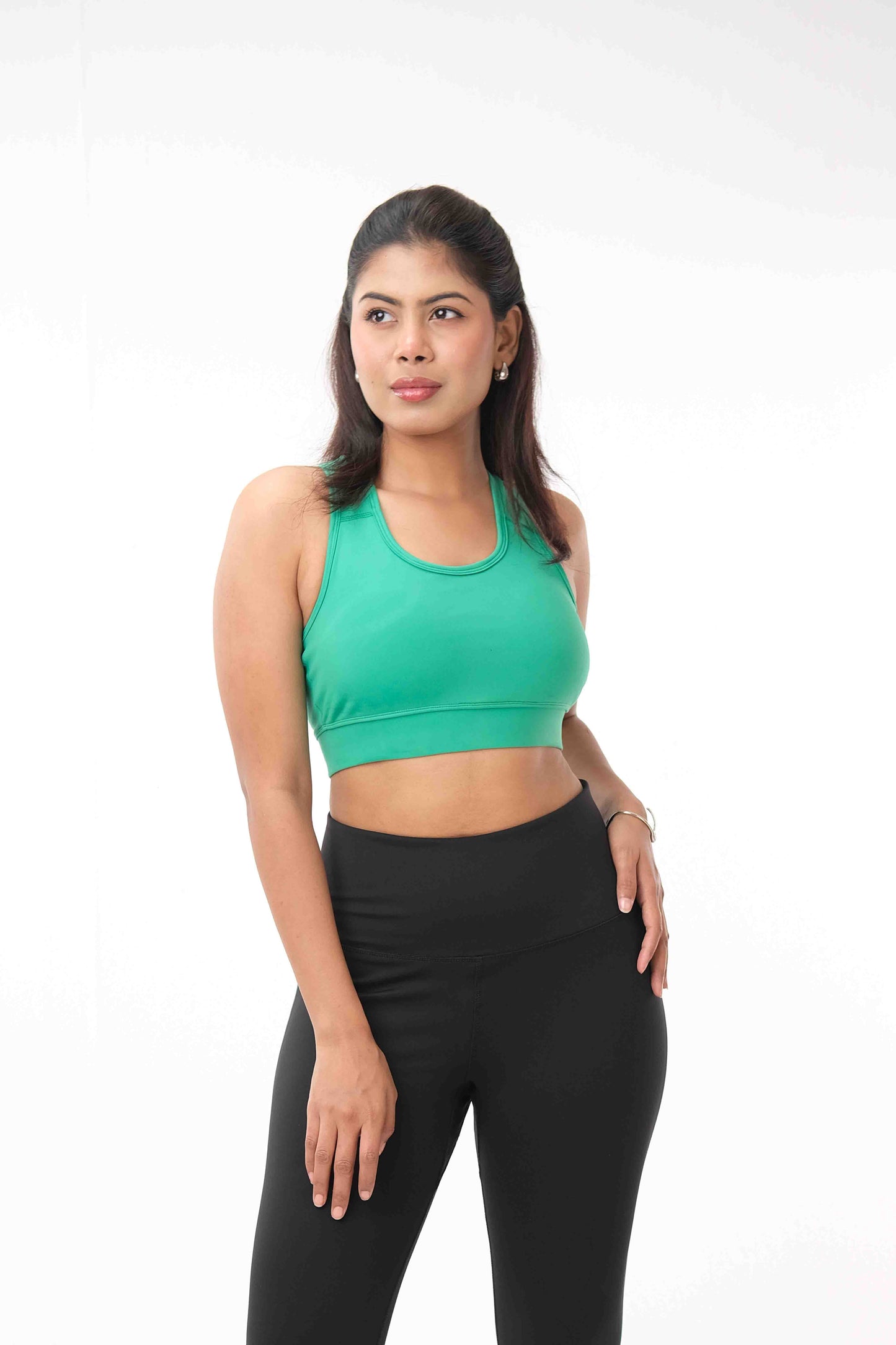 ZotoSculp Padded Sports Bra – High Support, Soft & Sweatproof Gym Bra