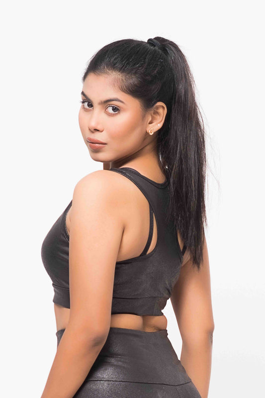 Limitless Non-Padded Sports Bra – Lightweight, Breathable Fitness Bra