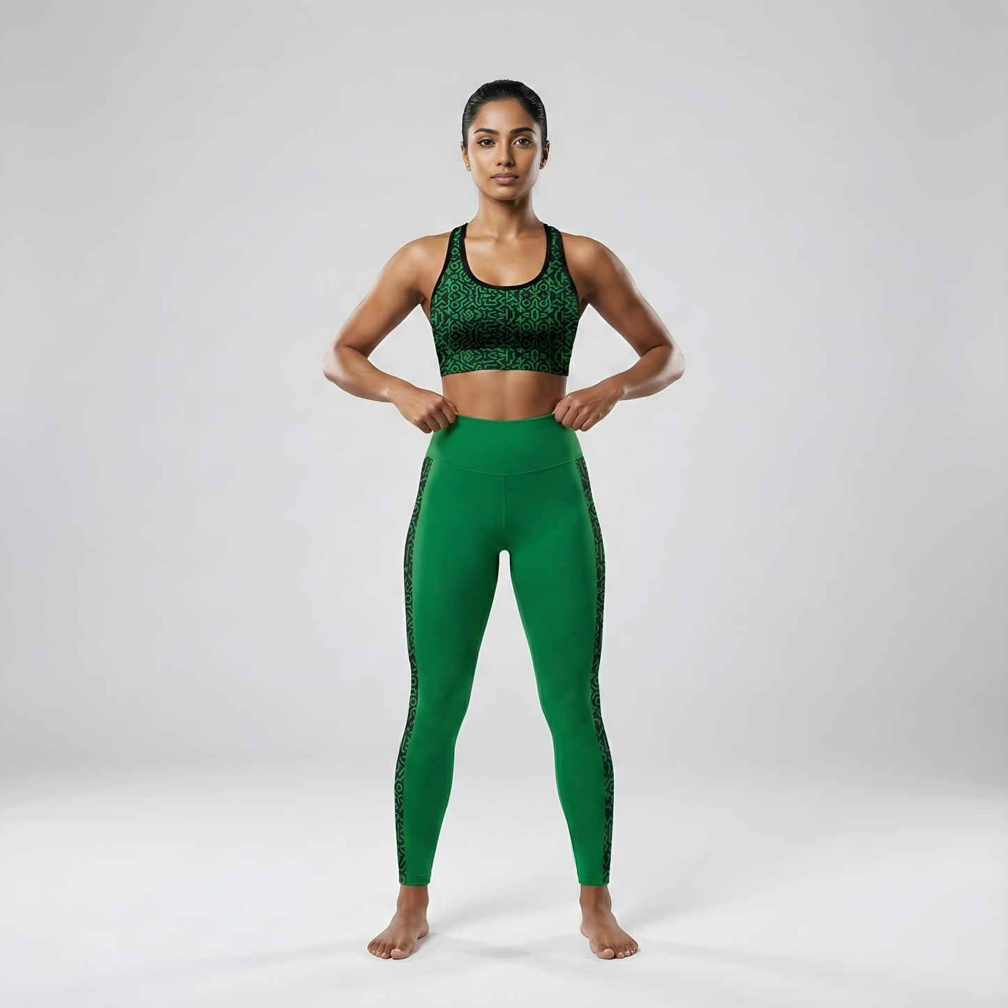 Zoto Green Activeware 3pcs Combo for Women CM116