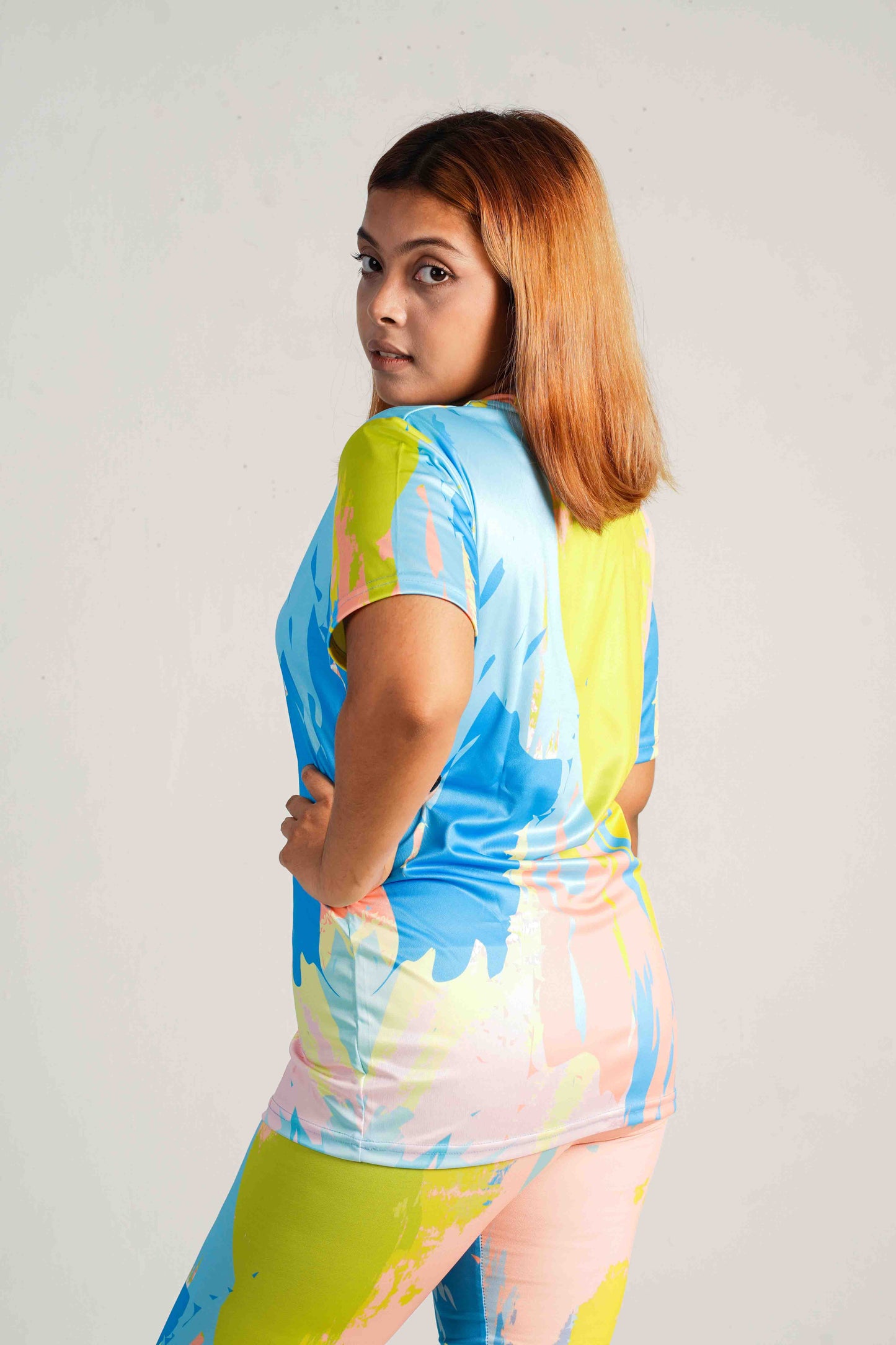 Women's HueMotion Short Sleeve Dry-Fit T-Shirt for Gym & Activewear