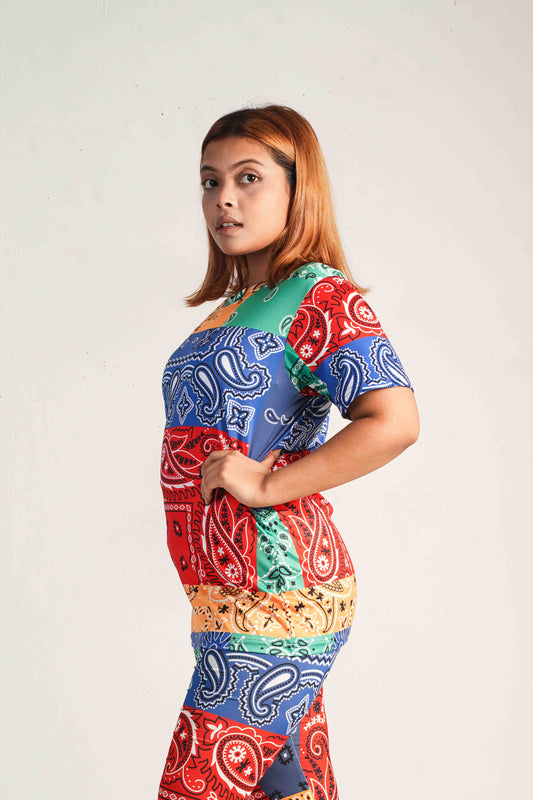 Women's SereneShape Short Sleeve Dry-Fit T-Shirt for Gym & Activewear