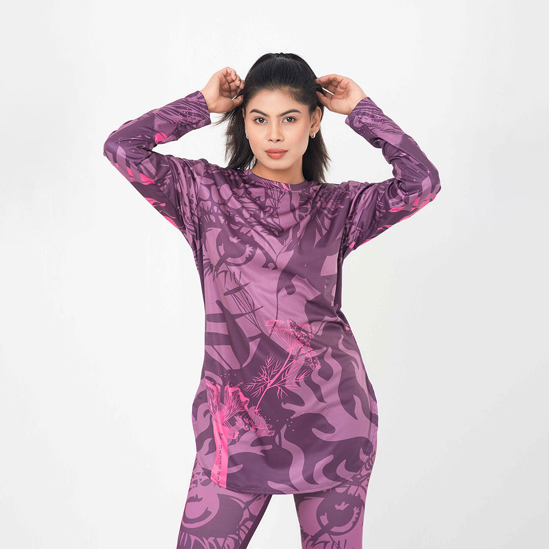 Women's ZenLine Long Sleeve Dry-Fit T-Shirt for Gym & Activewear