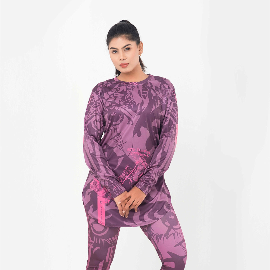 Women's ZenLine Long Sleeve Dry-Fit T-Shirt for Gym & Activewear