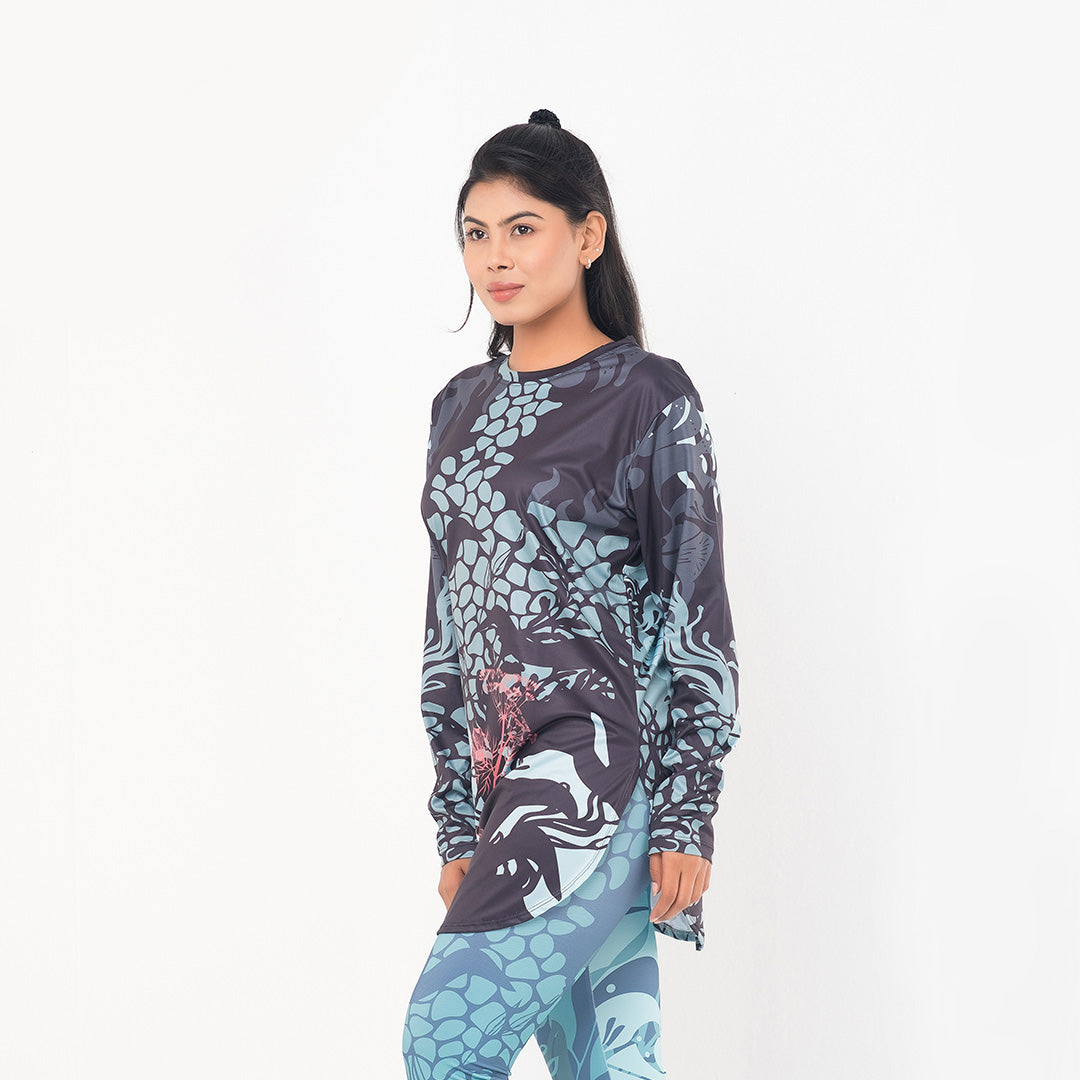 Women's VelocityFit Long Sleeve Dry-Fit T-Shirt for Gym & Activewear