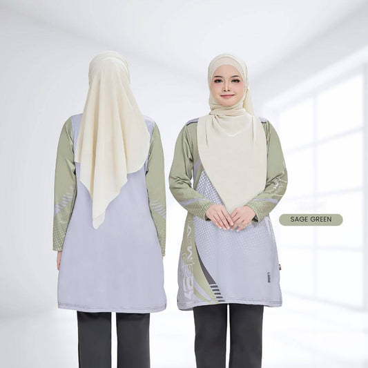Modest Motion: Muslimah Activewear ZOTO KEEP MOVING JERSEY