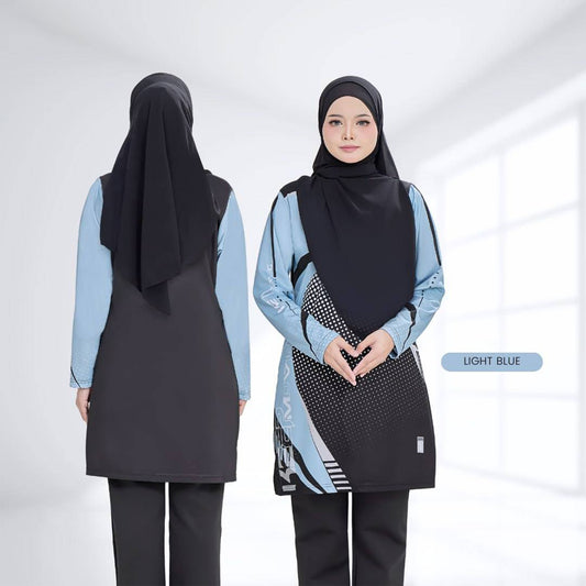 Modest Motion: Muslimah Activewear ZOTO KEEP MOVING JERSEY