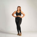 Solid Black 3pcs Combo for Sports and Gym