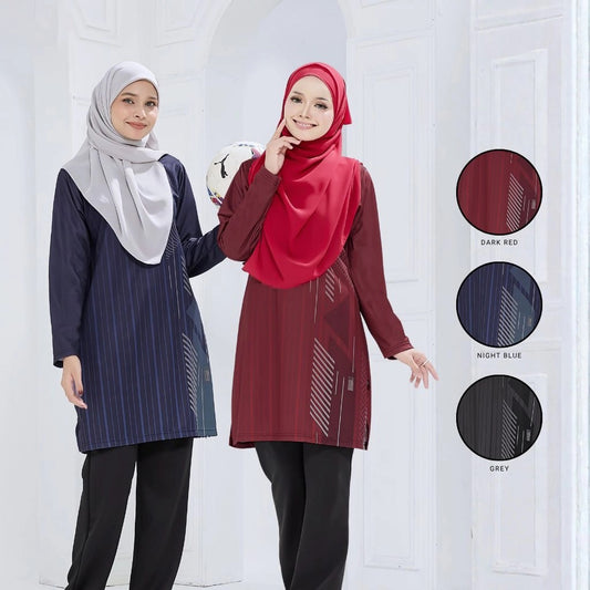Aifa muslimah modest jersey full sleeve