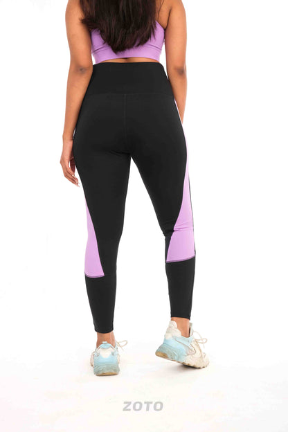 Purple black 3pcs Combo for gym