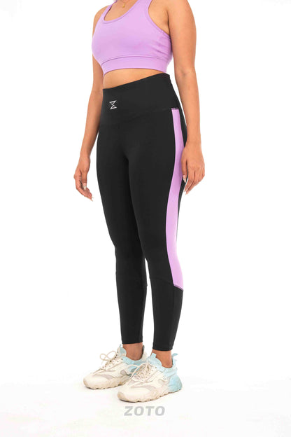 Purple black 3pcs Combo for gym