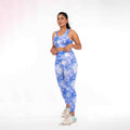 Galaxy Bra Leggings Set for sports and gym