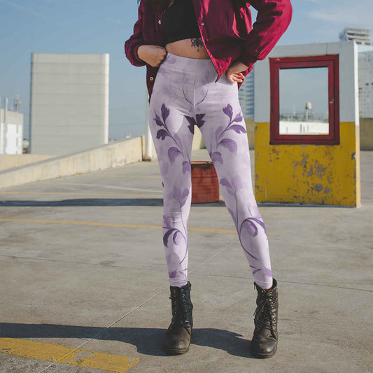 BlazeFit Printed Workout Leggings – High-Waisted, Stretchable & Stylish
