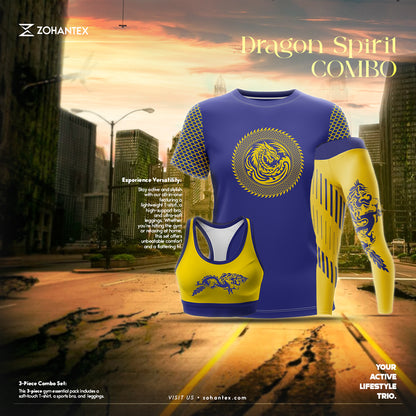 Dragon spirit Activewear Combo CM59