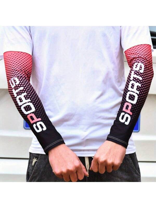 1 Pair Unisex Outdoor Sports UV Protection Arm Sleeves