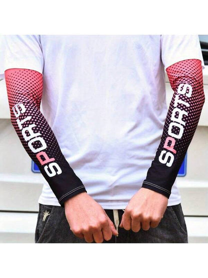 1 Pair Unisex Outdoor Sports UV Protection Arm Sleeves