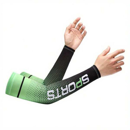 1 Pair Unisex Outdoor Sports UV Protection Arm Sleeves