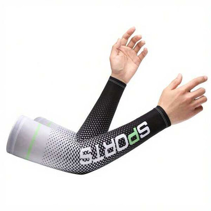 1 Pair Unisex Outdoor Sports UV Protection Arm Sleeves
