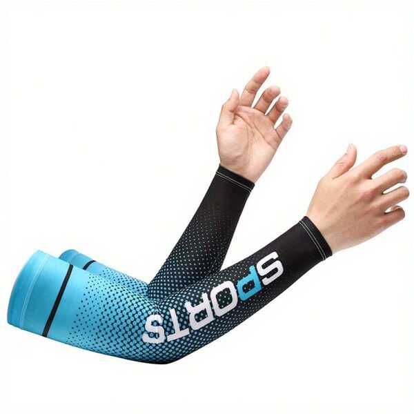 1 Pair Unisex Outdoor Sports UV Protection Arm Sleeves