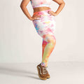 Street Stretch Printed Workout Leggings – High-Waisted, Stretchable & Stylish