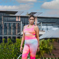HyperMist Non-Padded Sports Bra – Lightweight, Breathable Fitness Bra