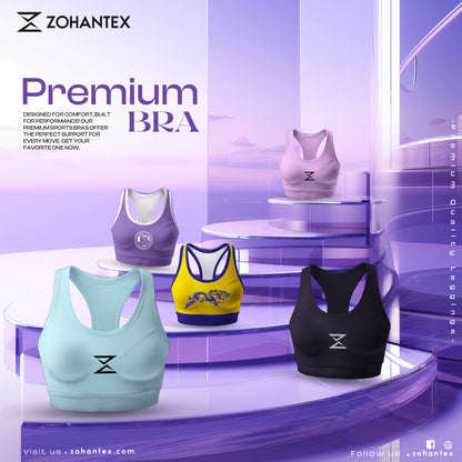 3Pcs Sports Bra Combo BRC1