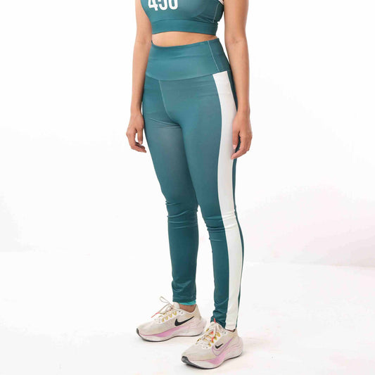 GameMode Printed Workout Leggings – High-Waisted, Stretchable & Stylish