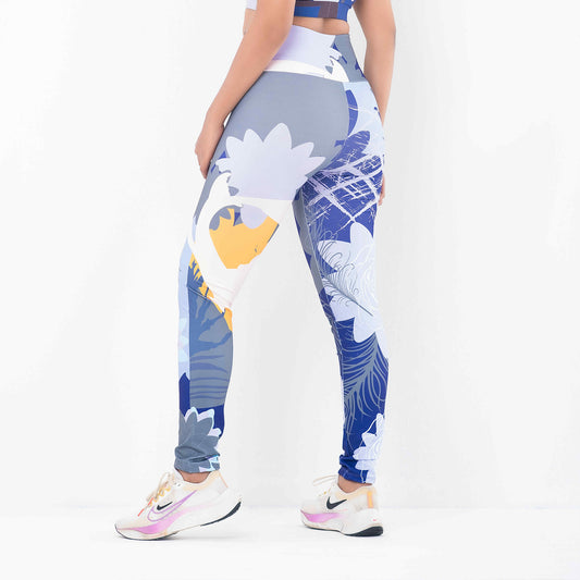 AirTide Printed Workout Leggings – High-Waisted, Stretchable & Stylish