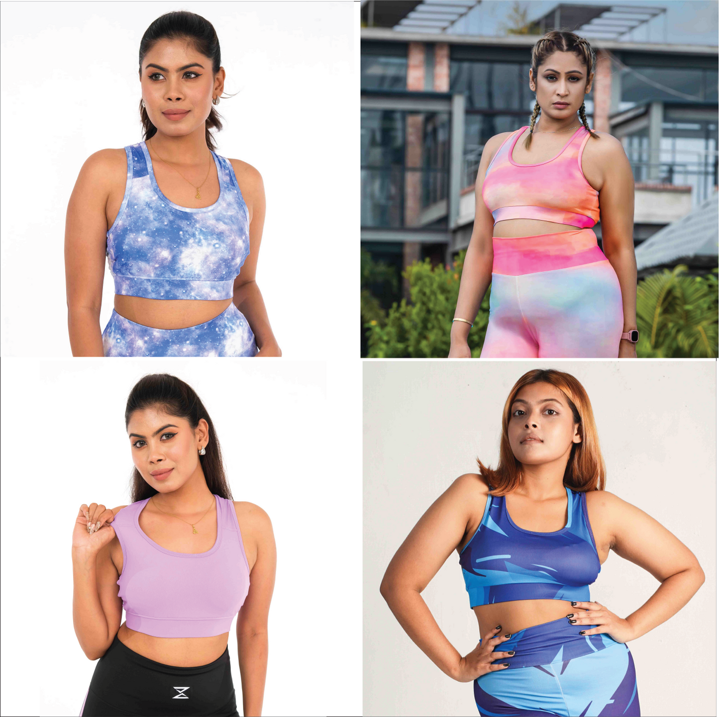 4Pcs Sports Bra Combo I BRC01