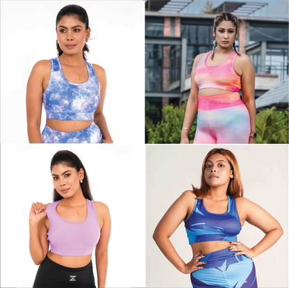 4Pcs Sports Bra Combo I BRC01