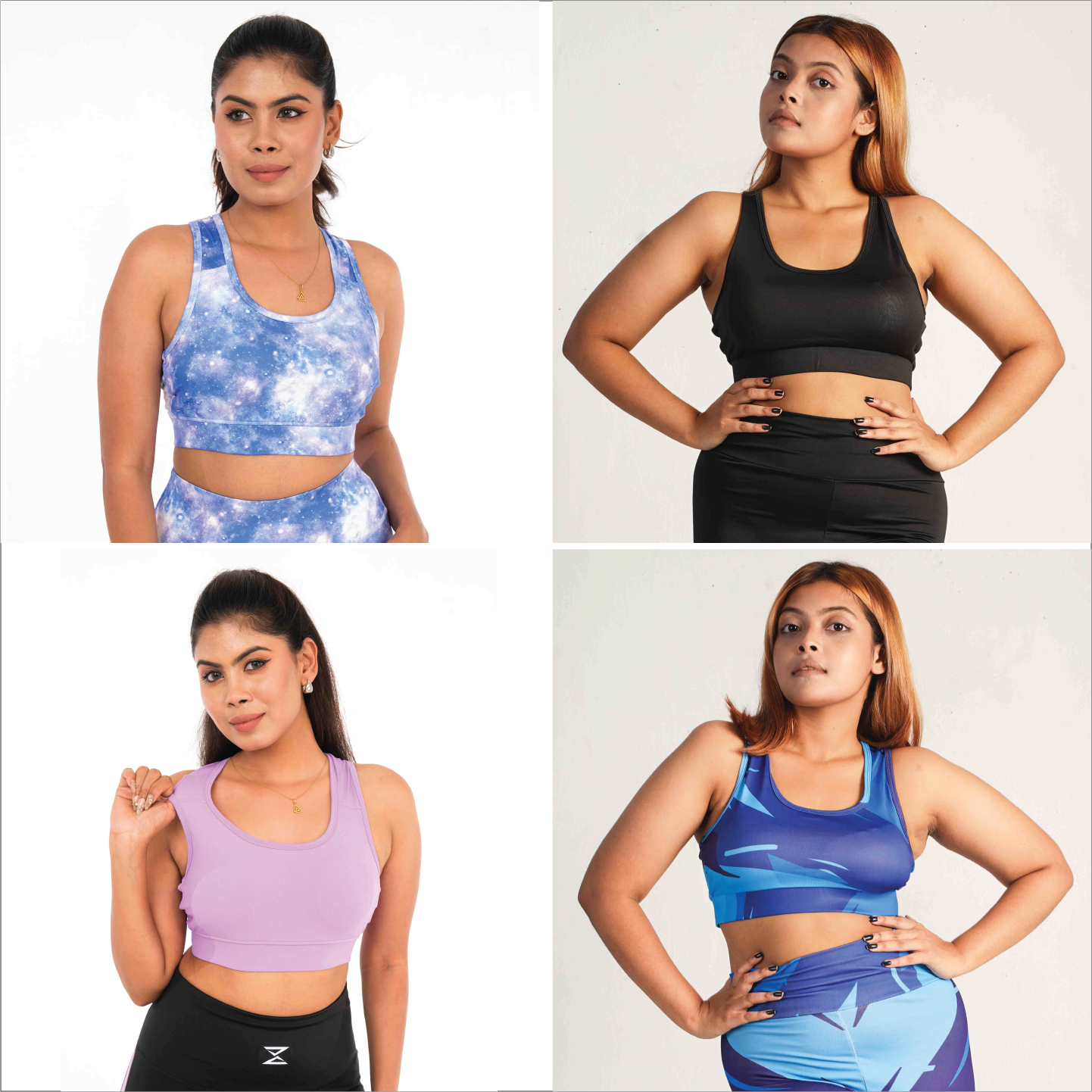 4Pcs Sports Bra Combo I BRC01