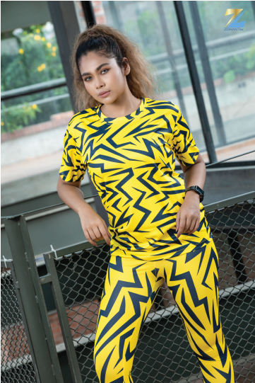 Yellow Activewear Combo CM49