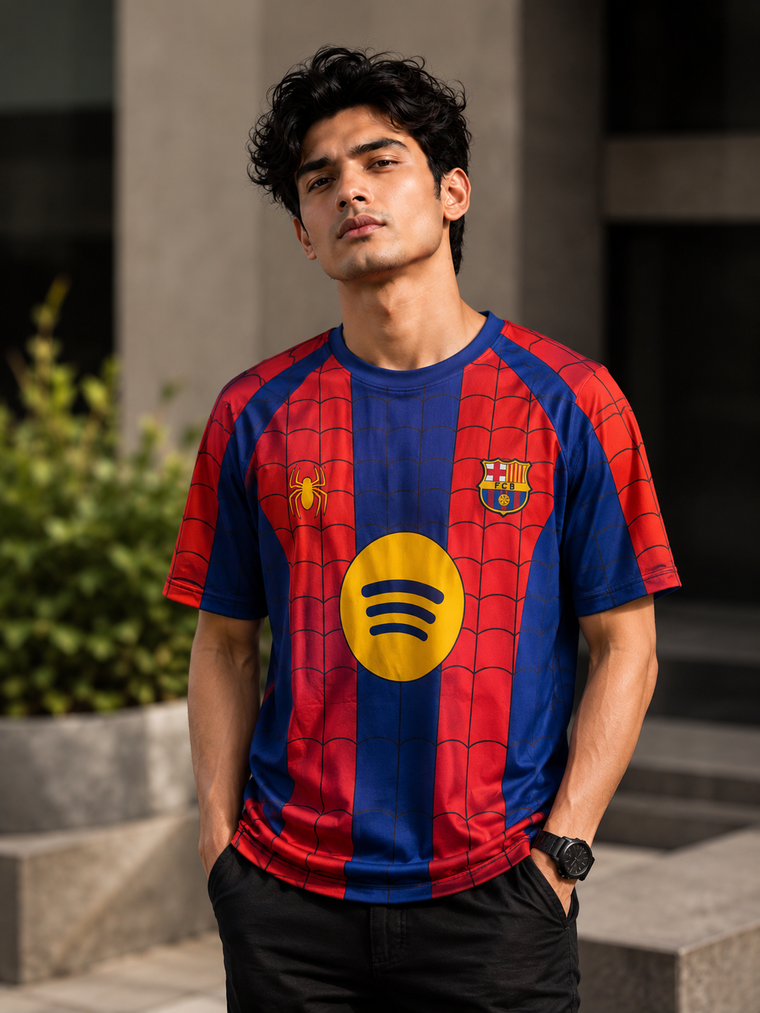 Barca x Spider-Man Brand New Day 2026 Special Edition Jersey