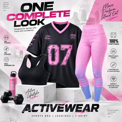 Pink Pulse Active 3PCS Combo I CM119