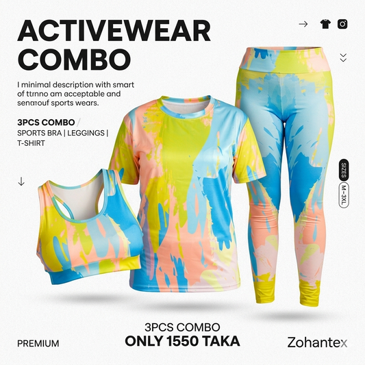 HueMotion Fria Activewear Combo CM05
