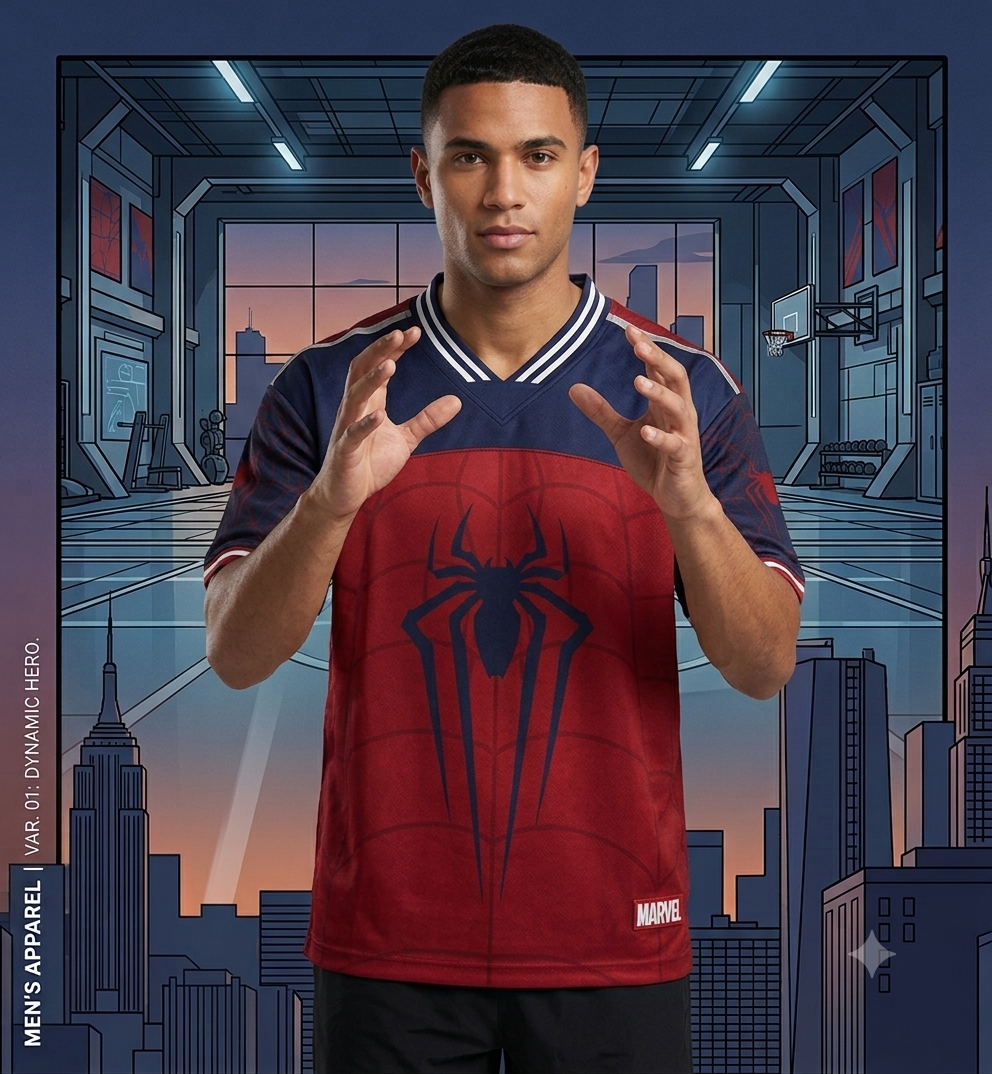 Spider-Man Boxy Fit Jersey 2026