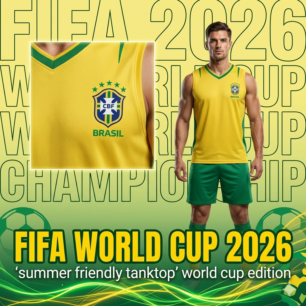 FIFA World Cup Brazil Fan Tank Top-T502