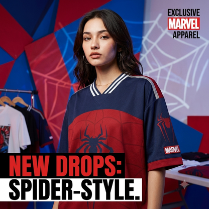 Spider-Man Boxy Fit Jersey 2026