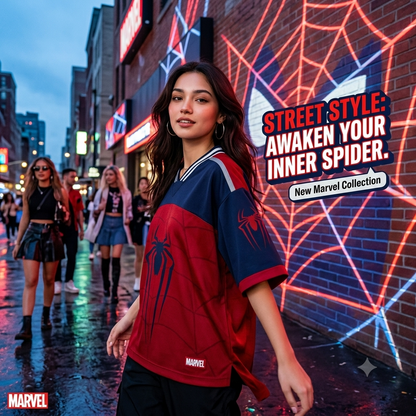 Spider-Man Boxy Fit Jersey 2026