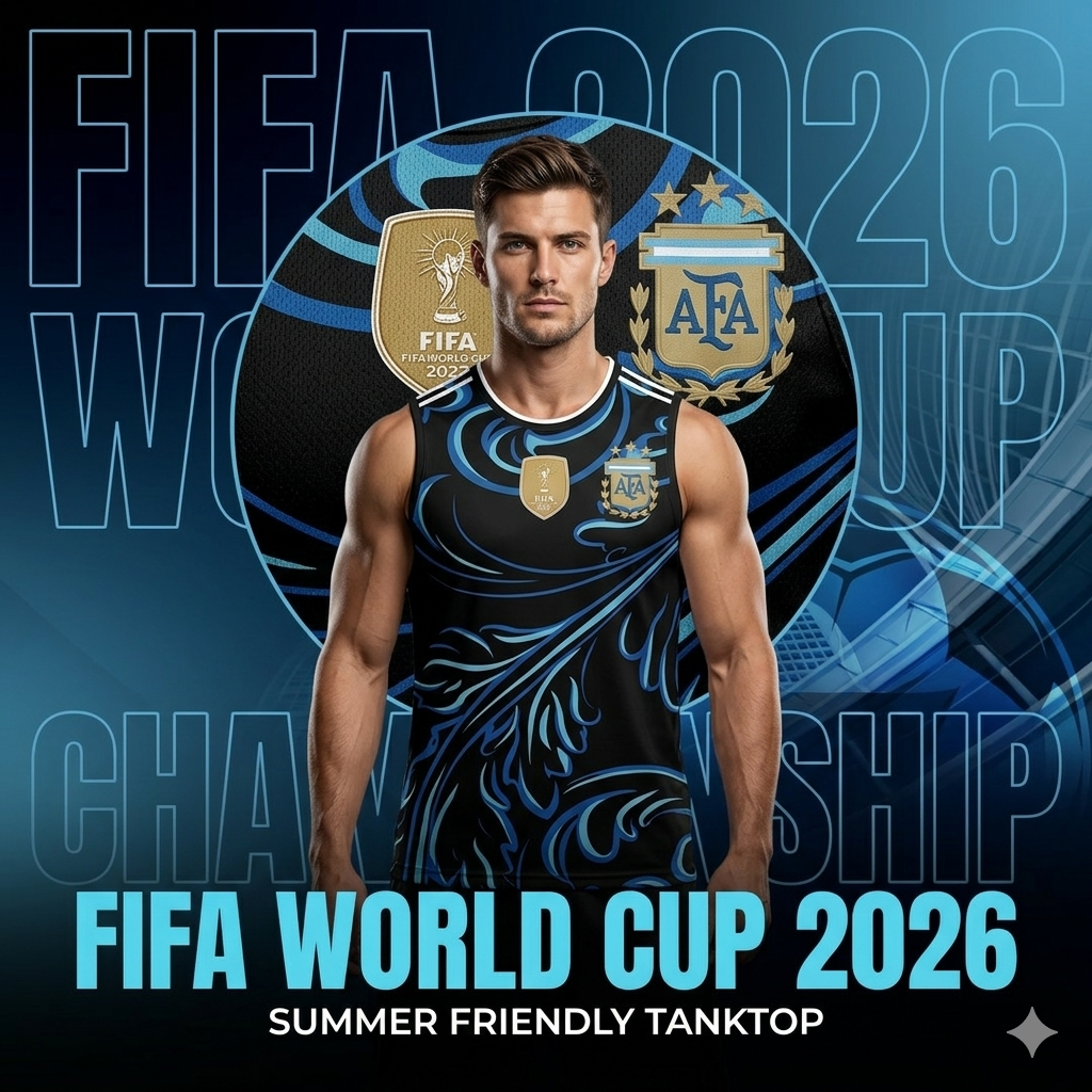 FIFA World Cup Argentina Fan Tank Top-T504