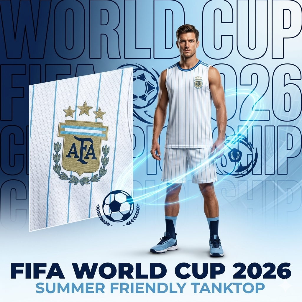 FIFA World Cup Argentina Fan Tank Top-T505