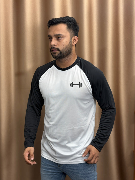 Men'S Slim-Fit Athletic Long Sleeve T-Shirt 2pcs combo