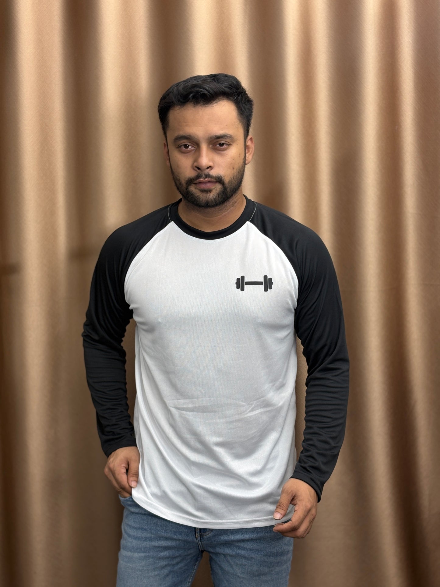 Men'S Slim-Fit Athletic Long Sleeve T-Shirt 2pcs combo